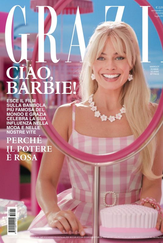 MARGOT ROBBIE in Grazia Italy, July 2023
