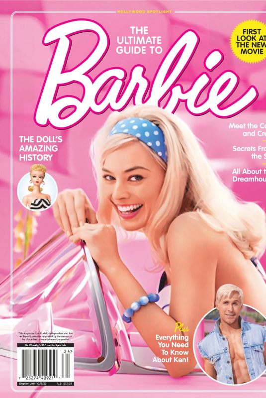 MARGOT ROBBIE in Hollywood Spotlight: The Ultimate Guide to Barbie, July 2023