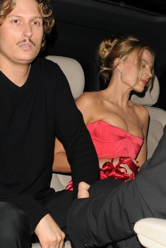 MARGOT ROBBIE Leaves Barbie Premiere Afterparty in London 07/13/2023