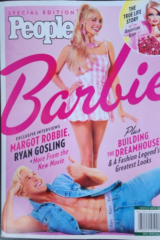 MARGOT ROBBIE on the Cover of People Magazine: Special Barbie Issue, July 2023