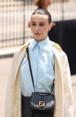 MARY LEEST at Fendi Haute Couture Spring/summer 23/24 Show at Paris Fashion Week 07/06/2023