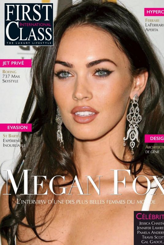 MEGAN FOX in First Class Magazine, July 2023