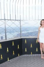 MELANIE CHISHOLM at The Empire State Building in New York 07/14/2023