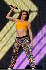 MELANIE CHISHOLM Performs at Camp Bestival Family Festival in Lulworth 07/30/2023
