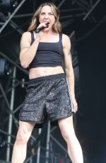 MELANIE CHISHOLM Performs at Standon Calling Festival 07/23/2023