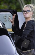 MELANIE GRIFFITH Heading to Dinner in Hollywood 07/12/2023