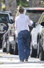 MELANIE GRIFFITH Out Visiting a Friend in Beverly Hills 07/17/2023