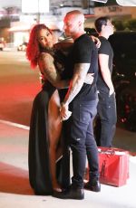MELISSA MAYSING and Chet Hanks at Catch Steak in West Hollywood 07/09/2023