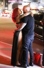 MELISSA MAYSING and Chet Hanks at Catch Steak in West Hollywood 07/09/2023