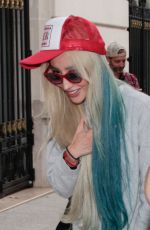 MELISSA REESE Arrives at Her Hotel in Paris 07/12/2023