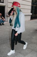 MELISSA REESE Arrives at Her Hotel in Paris 07/12/2023