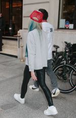 MELISSA REESE Arrives at Her Hotel in Paris 07/12/2023