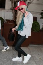MELISSA REESE Arrives at Her Hotel in Paris 07/12/2023