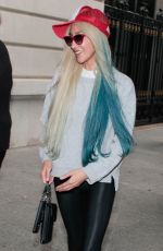 MELISSA REESE Arrives at Her Hotel in Paris 07/12/2023