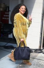 MICHELLE BUTEAU Arrives at Live With Kelly & Mark in New York 07/13/2023