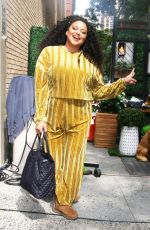 MICHELLE BUTEAU Arrives at Live With Kelly & Mark in New York 07/13/2023