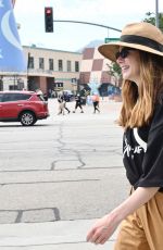 MICHELLE MONAGHAN at Sag-aftra Actors Union Strike in New York 06/17/2023