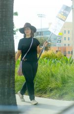 MILANA VAYNTRUB at SAG AFTRA Strike at Netflix in Los Angeles 07/17/2023