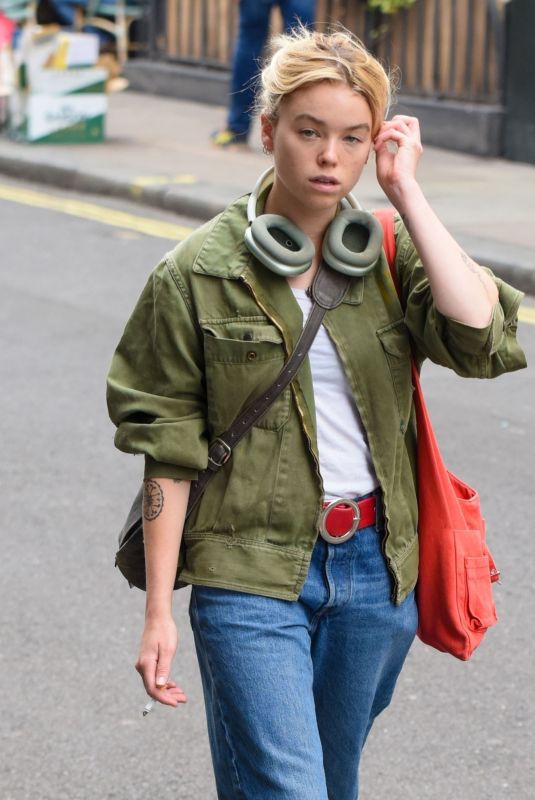 MILLY ALCOCK Out and About in London 07/19/2023