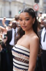 MING LEE SIMMONS Arrives at Jean Paul Gaultier Haute Couture Spring.Summer 23/24 Show at Paris Fashion Week 07/05/2023