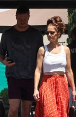 MINKA KELLY and Dan Reynolds Heading to a Spa Session on His Birthday in Los Angeles 07/14/2023