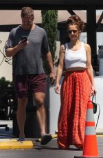 MINKA KELLY and Dan Reynolds Heading to a Spa Session on His Birthday in Los Angeles 07/14/2023