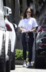 MINKA KELLY Arrivea at Her Local Gym in West Hollywood 07/10/2023