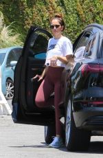 MINKA KELLY Arrives at a Private Gym in West Hollywood 07/03/2023
