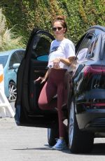 MINKA KELLY Arrives at a Private Gym in West Hollywood 07/03/2023