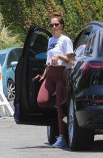MINKA KELLY Arrives at a Private Gym in West Hollywood 07/03/2023