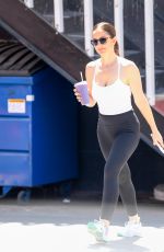 MINKA KELLY Leaves a Gym and Heading for a Smoothie in Los Angeles 07/25/2023