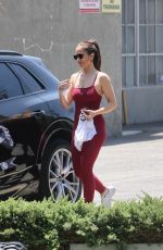 MINKA KELLY Leaves a Gym in West Hollywood 07/17/2023