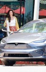MINKA KELLY Leaves a Meat Market in Los Feliz 07/02/2023
