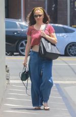 MINKA KELLY Out Shopping at Her Local Meat Market in Los Feliz 07/11/2023