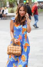 MYLEENE KLASS Arrives at Smooth Radio Sudio in London 07/29/2023