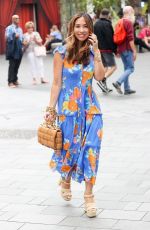 MYLEENE KLASS Arrives at Smooth Radio Sudio in London 07/29/2023