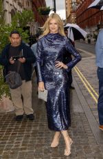 NADINE LEOPOLD Arrives at British Vogue x Self-portrait Summer Party in London 07/13/2023