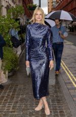 NADINE LEOPOLD Arrives at British Vogue x Self-portrait Summer Party in London 07/13/2023