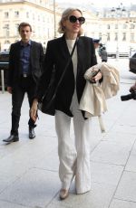 NAOMI WATTS Outside Her Hotel in Paris 07/05/2023