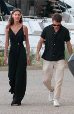 NATALIE KUCKENBURG and Paul Wesley Arrives at Harbor of Saint Tropez 07/24/2023