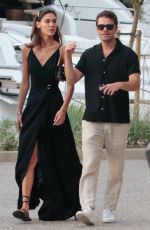 NATALIE KUCKENBURG and Paul Wesley Arrives at Harbor of Saint Tropez 07/24/2023