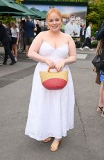 NICOLA COUGHLAN Arrives at Wimbledon Tennis Championships in London 07/09/2023