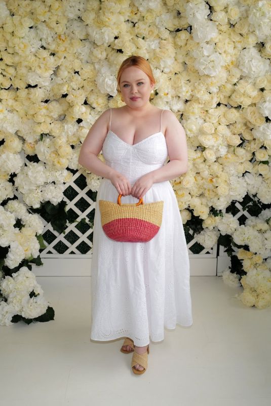 NICOLA COUGHLAN at Polo Ralph Lauren & British Vogue at Wimbledon in London 07/09/2023
