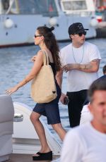 NICOLA PELTZ and Brooklyn Beckham Out in Saint-Tropez 07/22/2023
