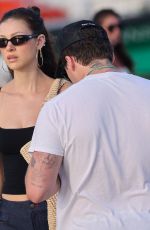 NICOLA PELTZ and Brooklyn Beckham Out in Saint-Tropez 07/22/2023