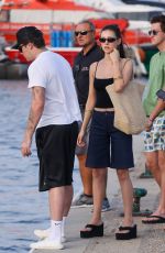 NICOLA PELTZ and Brooklyn Beckham Out in Saint-Tropez 07/22/2023