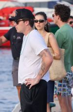 NICOLA PELTZ and Brooklyn Beckham Out in Saint-Tropez 07/22/2023