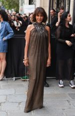 NICOLE ARI PARKER Arrives at Jean Paul Gaultier Haute Couture Spring/Summer 23/24 Show at Paris Fashion Week 07/05/2023