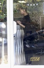 NICOLE RICHIE Arrives at a Nail Salon in Studio City 07/30/2023