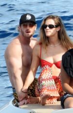 NINA AGDAL in Bikini on Holiday Break in Portofino 07/05/2023